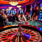 Experience a thrilling "ku win" moment at the casino, showcasing lively players celebrating their blackjack success amidst vibrant gaming tables.