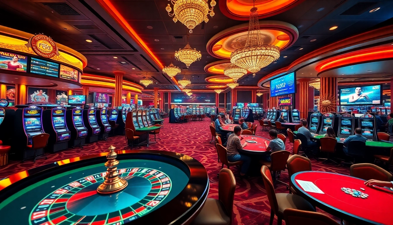Experience the excitement of https://f8beta2.support/ as players engage in thrilling poker and roulette games in a luxurious casino.